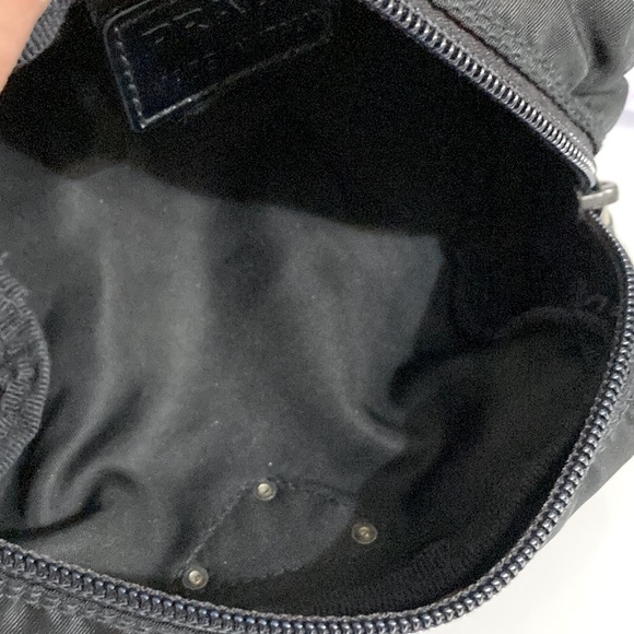 Prada Tessuto Nylon Pouch Black Authentic - Picture 5 of 7
